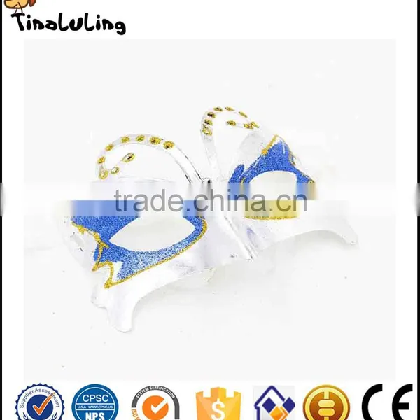 Colorful Masquerade Sexy Fox Eye Mask With Butterfly photo-2