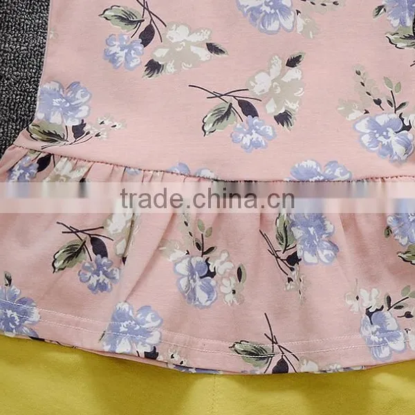 Zm35666a Summer Kids Toddler Boutique Clothing Wholesale Clothes Set photo-5