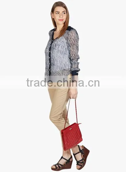 New Design Pants,new Model Pants,women Twill Pants for Custom photo-3