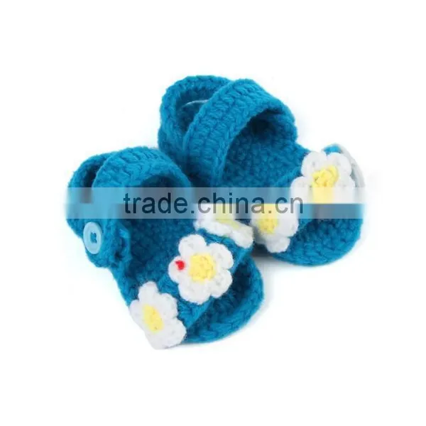 Beautiful Summer Crochet Baby Toddler Shoes photo-2