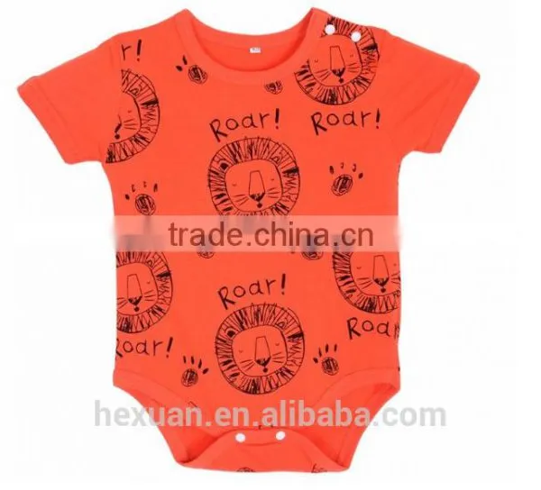 Cotton Short Sleeve Baby Romper New Born Clothing Summer Baby Gift Baby Jumpsuits Cute Animal photo-3