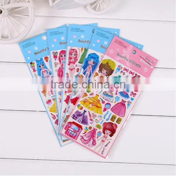 Children PVC Sticker ,multicolor Carton Sticker Foam Sticker for Children Education photo-3