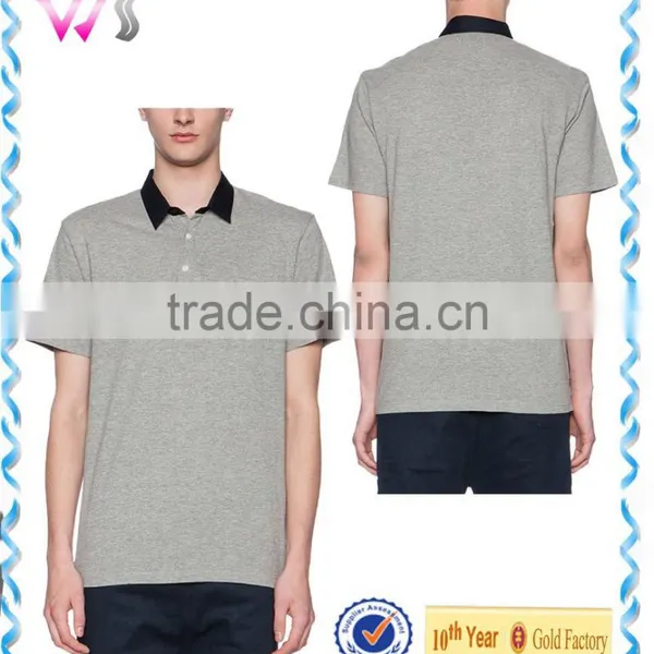 Mens Golf Polos Dry Fit Shirts Muscle Fit Short Sleeve Golf Polo Shirts for Men Hotsale photo-6