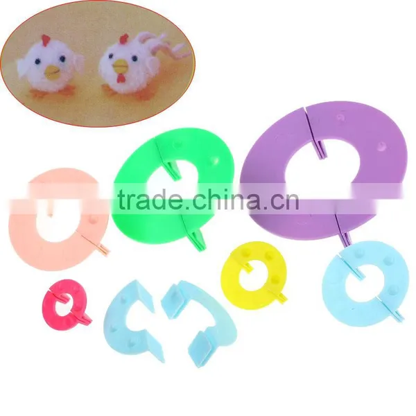 Jewelry Plastic Knitting Tool Mixed Pompom Maker Knitting Tool photo-2