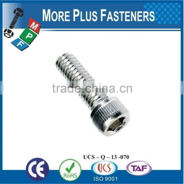 Made in Taiwan Plain Alloy Steel Black Oxide Metric Stainless Steel Socket Head Cap Screw photo-6