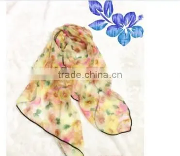 PRINTED POLYESTER SCARF photo-3