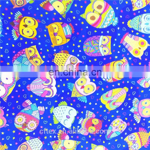 Cartoon Print Cotton Combed Knitted Printed Lycra Jersey Stretch Fabric photo-4