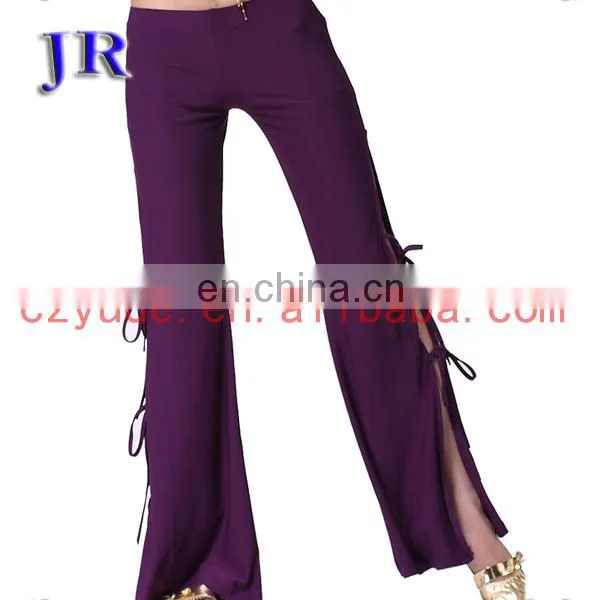 Wholesale Cheap Long Crystal Women Belly Dance Pants K-4024 photo-3