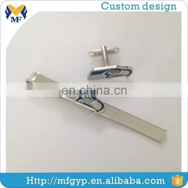 Factory Customized Enamel Color Funny Cufflinks Tie Clips photo-3