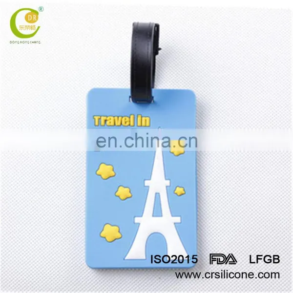 Direct Sale Custom Personalised Eco-Friendly Pvc Luggage Name Tags From Factory photo-4