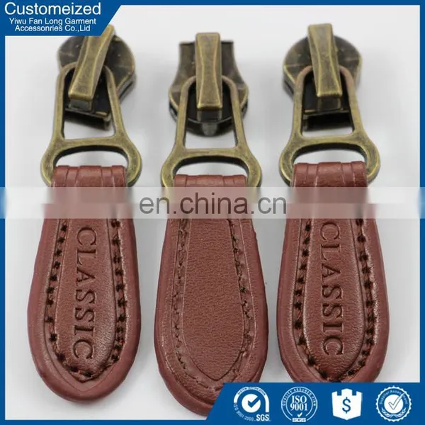 China Cheap Price Leather Zipper Puller