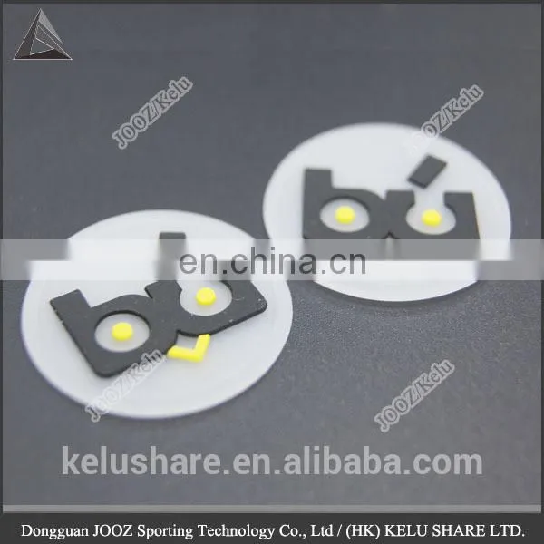 Custom Rubber Silicone Patch Logo Print Transparent Sticker photo-5