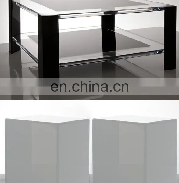 Custom Design Clear Acrylic Table,bespoke Acrylic Luxury Furniture for Living Room photo-3