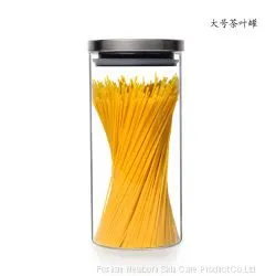 Food Jar, Glass Jar, Kitchen Can With Lid, Storage Bottle photo-3