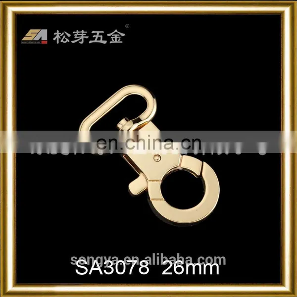 China Dongguan Professional Supplier About Gold Plated Hook Hardware Fashionable Handbag photo-2