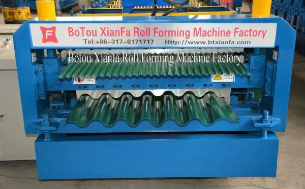 Double Profile Wall Roll Forming Machine photo-3