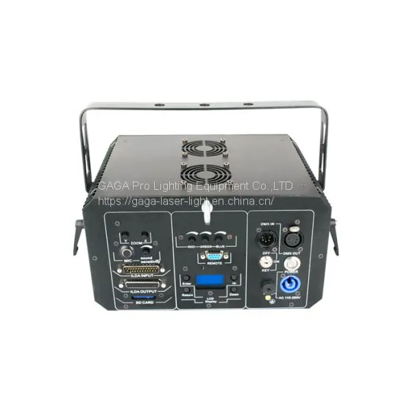 Pub dj Disco ILDA 3w Rgb Animation Writing Laser Light photo-3