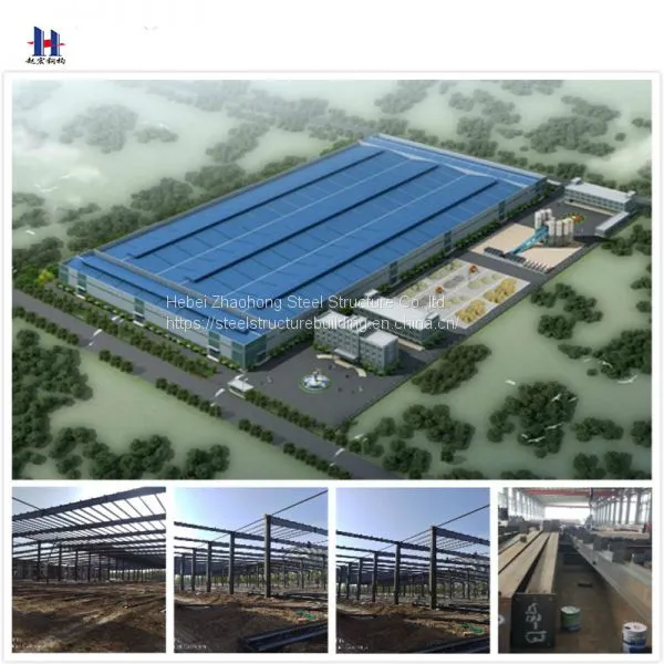 H Cloumn Beam Steel Structure Steel Warehouse photo-2