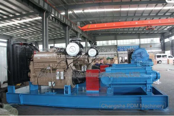 Diesel High Pressure Multistage Water Pump Set