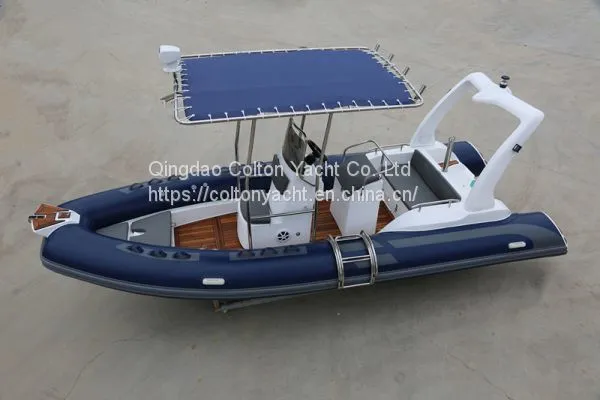 580cm Rigid Inflatable Boat With Complete Accessories photo-2
