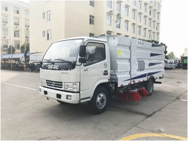 Dongfeng sweeper road car with dust factory custom quality reliable
