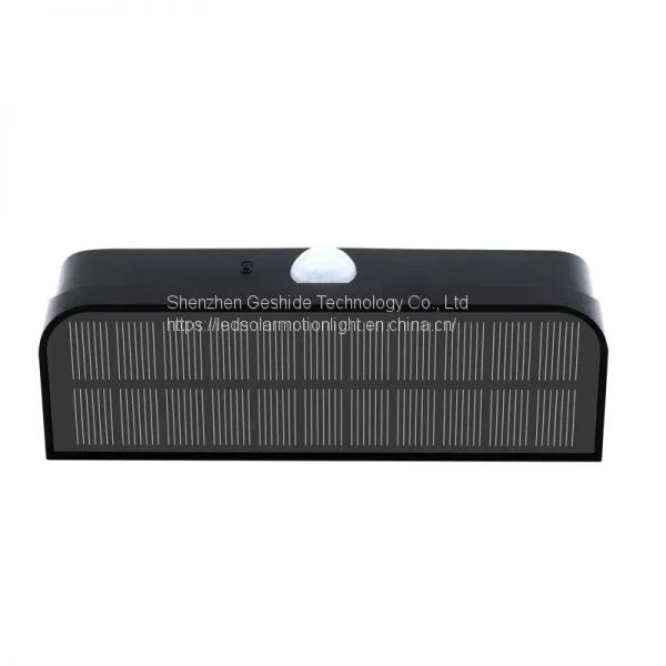 High Quality Waterproof IP65 Motion Sensor Led Outdoor Garden Solar Wall Light photo-4