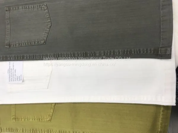 49%Cotton 49%Modal 2%Spandex Herringbone Twill Fabric photo-3