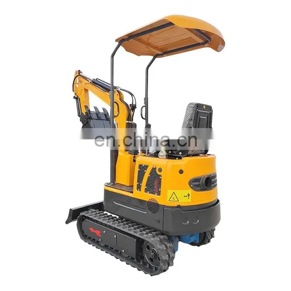 High Quality Diesel Power Engine 1 Ton Mini Excavator For Sale photo-7