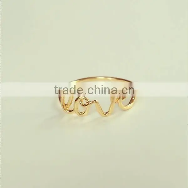 Unique Ring Wholesale Rings Without Stones With Simple Design photo-4