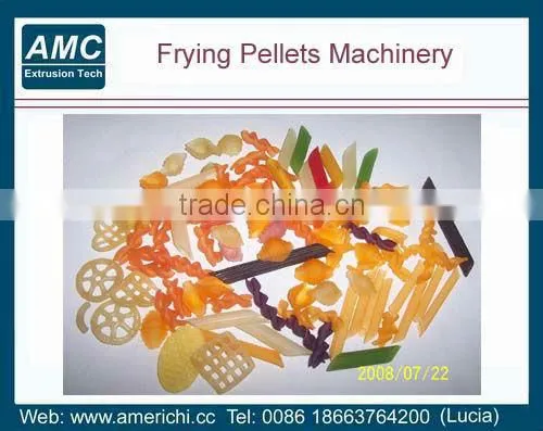 Fried chips processing line