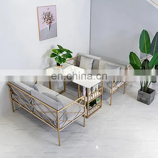 Public Hairdressing Beauty Salon Waiting Chair photo-3