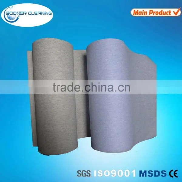 Dyed Blue Spunlace Nonwoven Fabric Roll photo-6