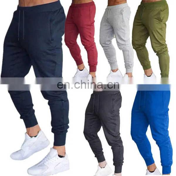 Wholesale Custom Best Polyester Training Fitness Terry Mens Jogger Pants