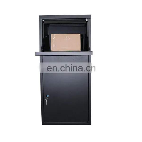 Large Powder Coating Package Delivery Box Steel Garden Outdoor Parcel Drop Box photo-4