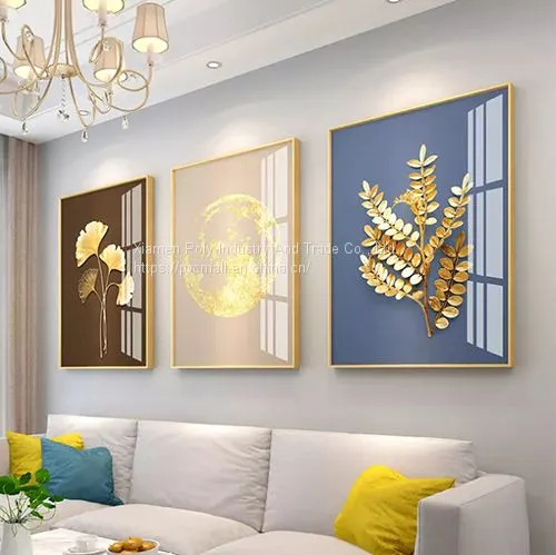 Modern Geometric Canvas Posters and Prints Paint Abstract Creative Wall Art