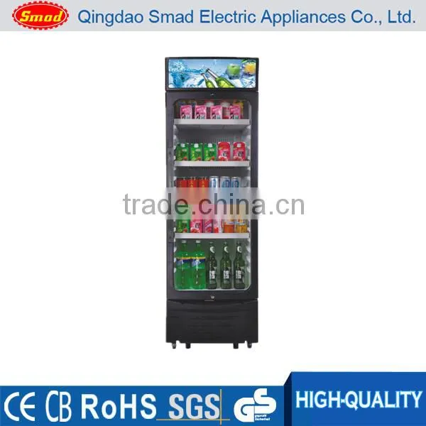 Commercial 310L Beverage Display Cooler With Top Lamp photo-4