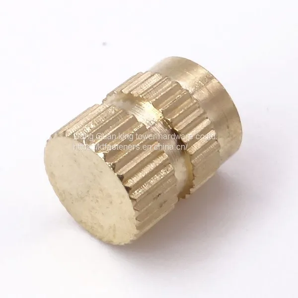 Custom Copper Inserts Injection Nut For Pipe Fitting