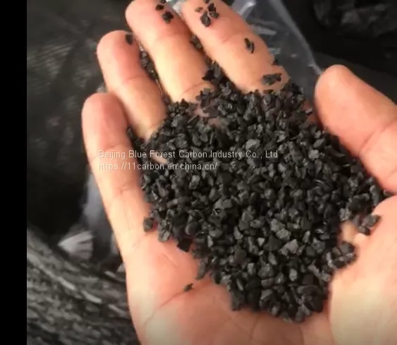 Very Clean Granular Activated Carbon 4x8mesh Free Dust for Industrial Air Filtration
