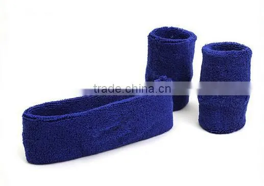 Fitness Cotton Sweat Sport Wristband photo-3