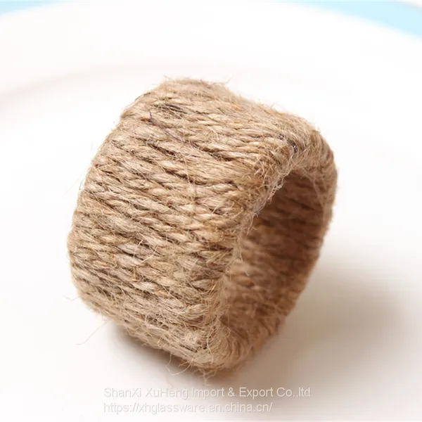 Elegant Natural Napkin Ring For Wedding Table Decoration photo-3