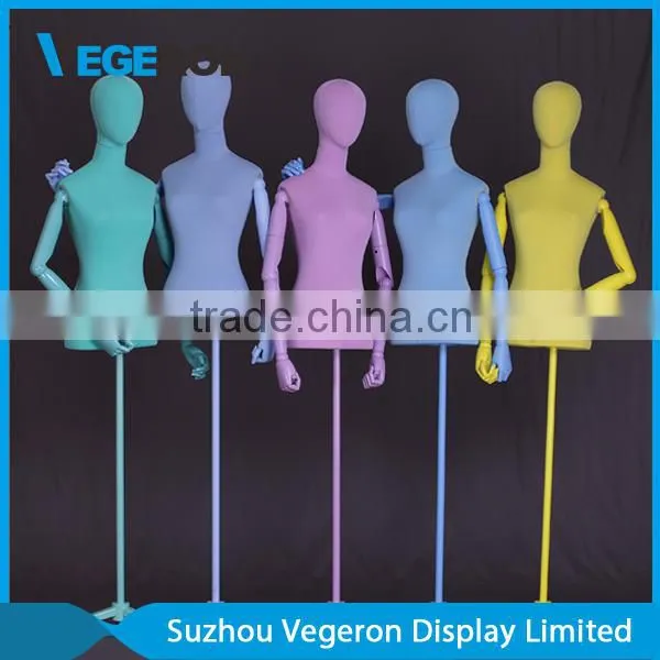 Fiberglass Colorful Abstract Torso Mannequin photo-5