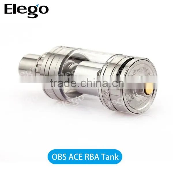 Newest OBS Ceramic ACE RBA Tank 4.5ML Capacity DIY Sub OHM Tank From Elego photo-4