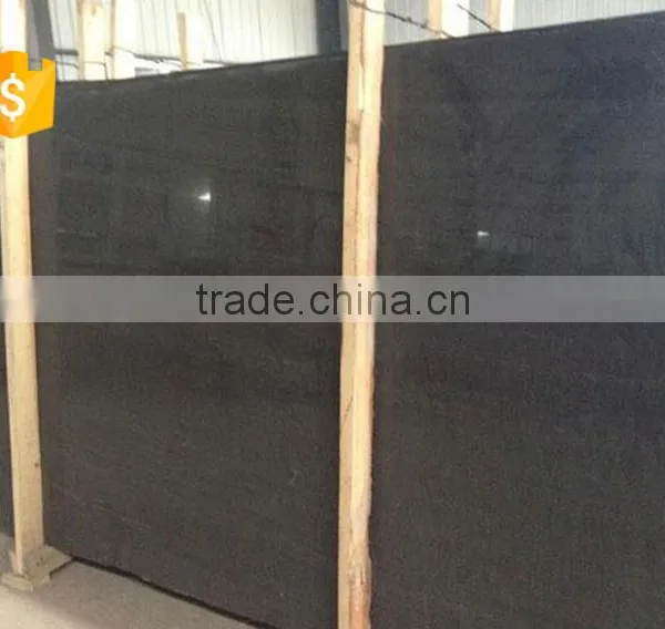 Modern Natural Cheap Polished Black Sandalwood Marble Slabs photo-4