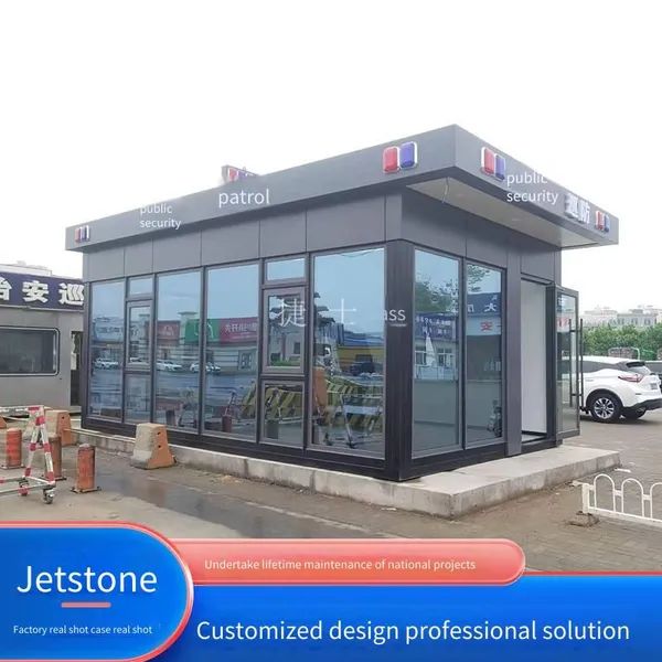 Manufacturer of Comprehensive Law Enforcement Security Guardhouses for Urban Management, Smart Police Stations, Traffic Guidance Stations, Duty Rooms and Offices photo-3