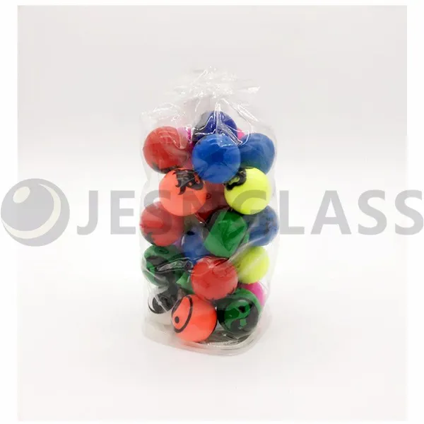 Hot Sale High Bouncy Ball Children's Toy Rubber Balls 35 MM PET Bag Package photo-2