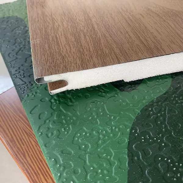 Building Boards of Insulated Metal Building Materials Wall Panel for Roof Panel Pu Sandwich Panel Container Houses photo-2