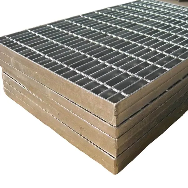Custom-made Industrial Steel Floor Gratings for Roads and Bridges, Hot-dip Galvanized Steel Gratings, and Stainless Steel Gratings. photo-2