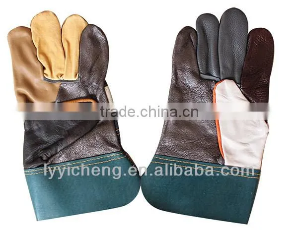 High Quality Cow Split Leather Welding Gloves photo-5