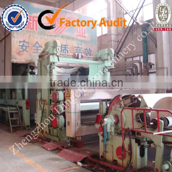 Sales Service Provided 2400mm Printing Paper/Cultural Paper Manufacturing Machinery for Sale, A4 Paper Production Line