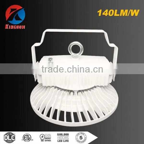 140lm/w DLC ETL CE FCC IP65 PIR Sensor Industrial 100w 120w 200w 150w UFO Led High Bay Light photo-2